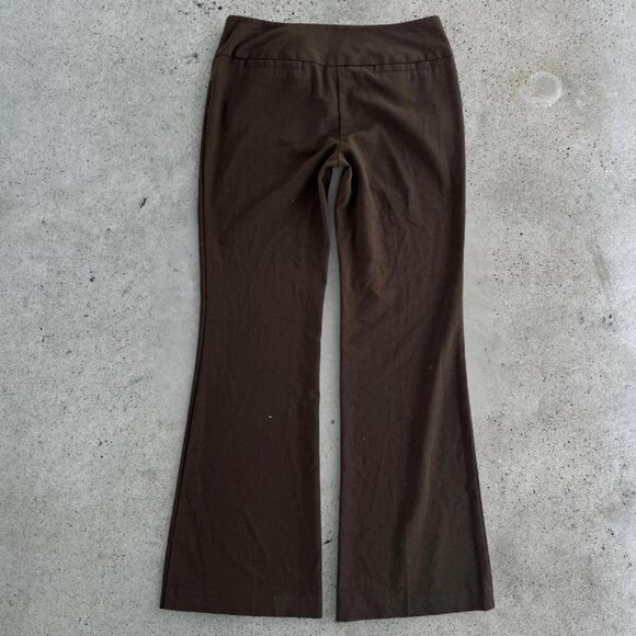 Vintage brown low rise flared pants - Picture 5 of 6
